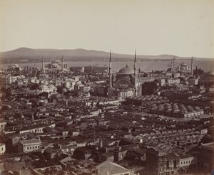 Panorama över Konstantinopel av James Robertson, and Felice Beato