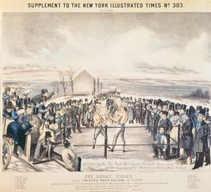 Den stora kampen mellan Tom Hyer och Yankee Sullivan, 1849