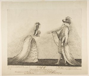 A Puff Off, ca. 1782.