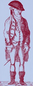 John Wilkes - från karikatyr av James Sayers
