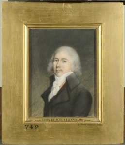 Charles Maurice de Talleyrand-Perigord (pastell på papper)