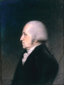 George Washington (1732-99) (pastell på papper)