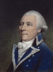 Mr Temple (pastell på grått papper) av James Sharples