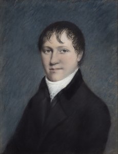 Sir Humphry Davy Bart, troligen 1804-09 (pastell på grått papper)