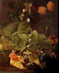 Dockblad och andra blommor, c.1820