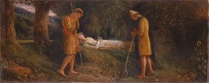 Imogen och herdarna 1860-1870. av James Smetham