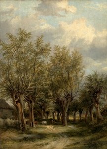 A Lane nära Norwich, Norfolk, ca 1830
