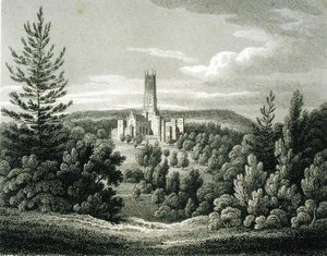 Fonthill Abbey från Beacon