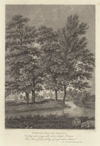 Robert Bloomfield, poet: Fakenham from the Meadows (gravyr)