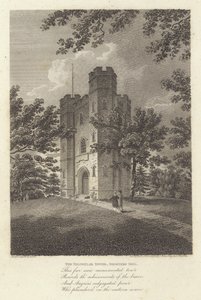 Robert Bloomfield, poet: The Triangular Tower, Shooters Hill (gravyr)