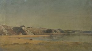 Landskap (olja på duk) av James Suydam