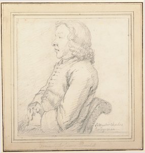 Porträtt av Charles Bridgeman av James Thornhill