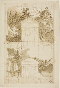 Studie av James Thornhill