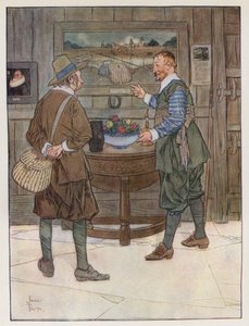 Illustration för The Compleat Angler av Izaak Walton