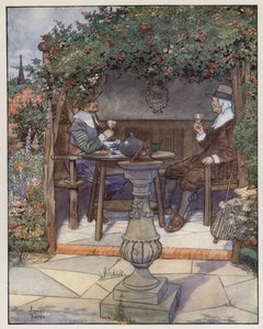 Illustration för The Compleat Angler av Izaak Walton