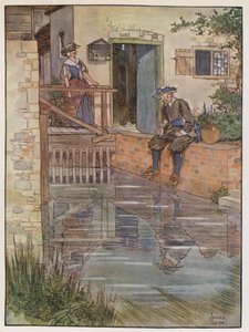 Illustration för The Compleat Angler av Izaak Walton