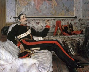 Kapten Frederick Gustavus Burnaby av James Tissot