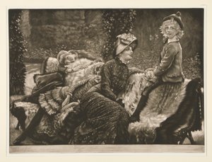 Trädgårdsbänken av James Tissot