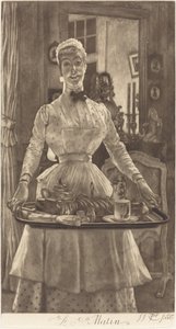 Le Matins morgon, 1886. av James Tissot