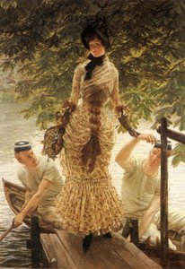 På Themsen av James Tissot