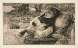 Kvällen den av James Tissot