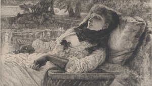 Sommarafton, 1881. av James Tissot