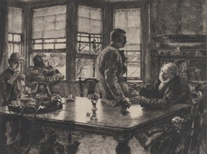 Liknelsen om den förlorade sonen: Avgången nr 1, 1882. av James Tissot