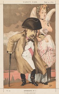 Vanity Fair: Sovereigns, nr 1 "Det parlamentariska systemet" av James Tissot