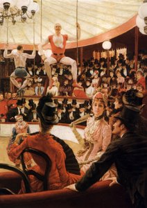 Kvinnor i Paris: Cirkusälskaren av James Tissot