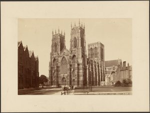 York Minster, västra framsidan