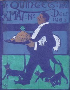 Frontispice för kvintetten, december 1903 (wc på papper)