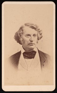Porträtt av Charles Sumner 1811-1874, före 1874.