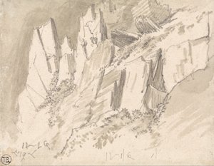 En kuperad bergssluttning av James Ward