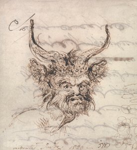 Ett Satyrhuvud av James Ward