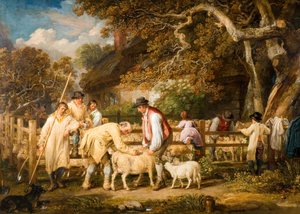 Fårräddning, 1828. av James Ward