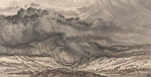 Snowdon, en annalkande storm av James Ward