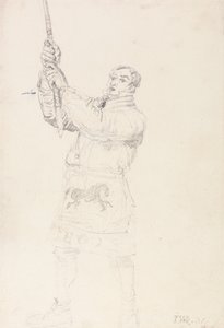 Studie av en Drayman (En studie för "Sidor - alla") av James Ward