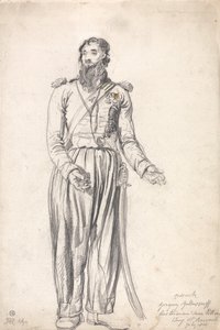 Kosacken, Gregory Yelloserf, juli 1814 av James Ward