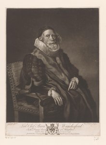 Porträtt av Rowland Wandesford Lord Chief Baron Wandesford (titel på objekt) Schilderijen uit The Houghton Gallery (serietitel) The Houghton Gallery (serietitel)