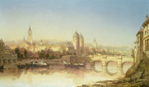 Utsikt över Heidelberg, 1873