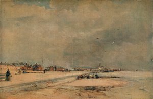 Littlehampton, vinter, c1868 av James Webb