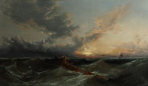 The Signal, ca 1860 (olja på duk)