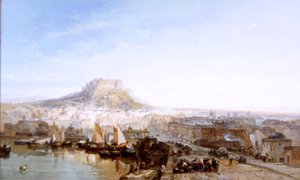 Vy över Cartagena, Spaniens östkust av James Webb