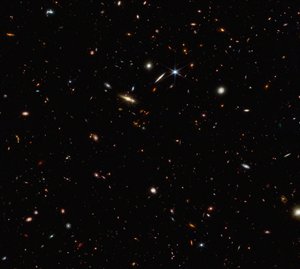 ASPIRE Cosmic Filament (NIRCam Compass Image) av James Webb Space Telescope (NASA)