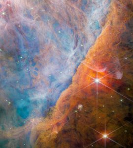 Orion Bar (NIRCam-bild) av James Webb Space Telescope (NASA)