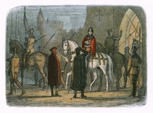 Kung Henrik V marscherar ut mot lollarderna av James William Edmund Doyle