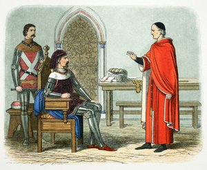 Sir William Gascoigne vägrar att döma en prelat eller kamrat, 1405 1864
