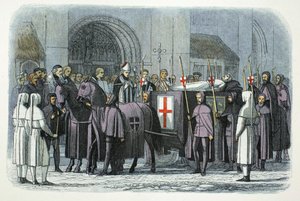 Kroppen av Richard II fördes till St Paul