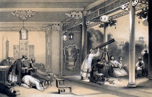Ceremonierna som observerades i varje provins och stad i Kina, med anledning av en förmörkelse, 1847.