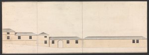 Cobham Hall, Kent: Elevation of Stables